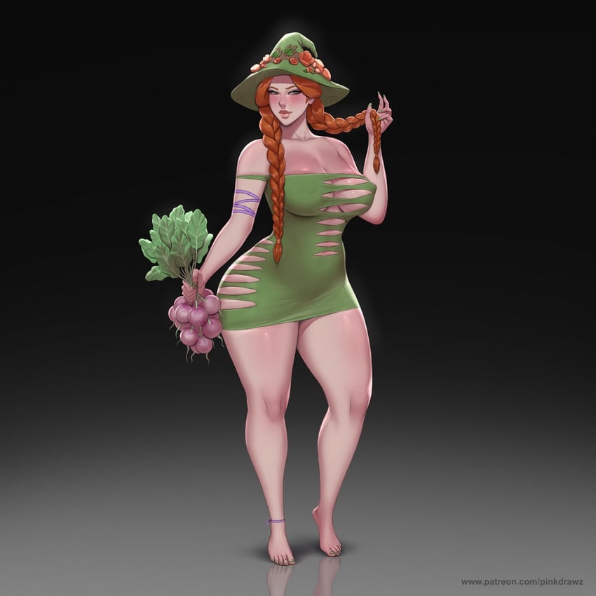mirabel garlick (wizarding world and 1 more) drawn by pinkdrawz