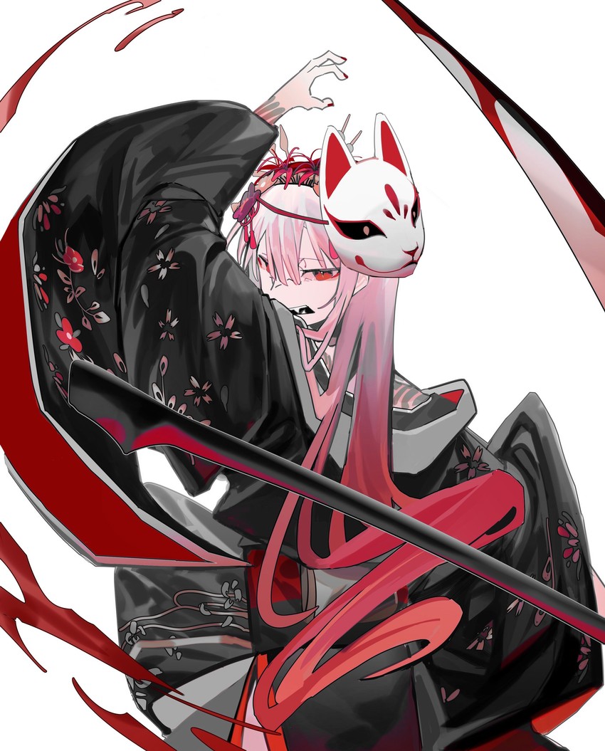 mori calliope (hololive and 2 more) drawn by wolf25920441