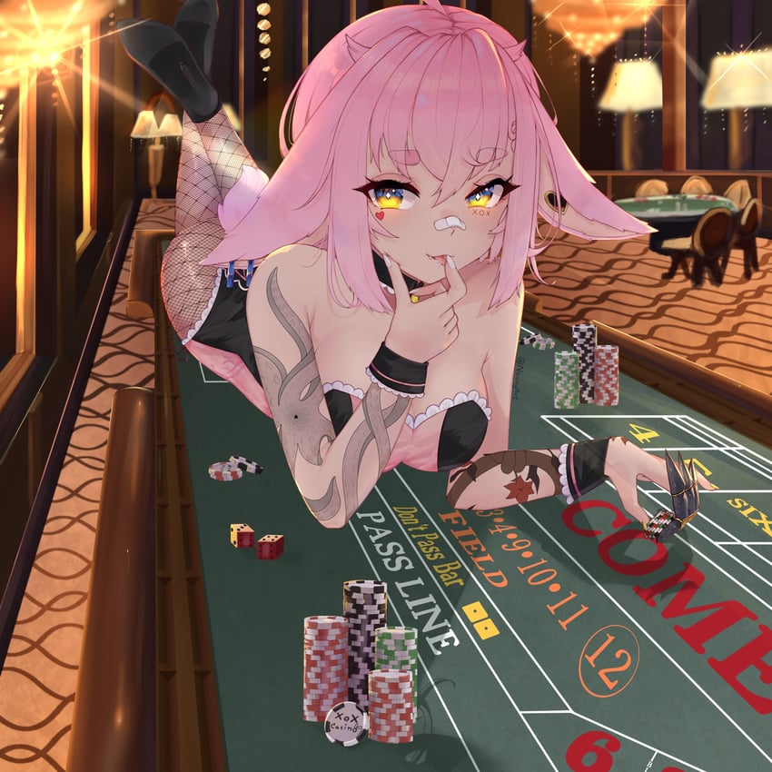 el xox (indie virtual youtuber) drawn by nevvyart