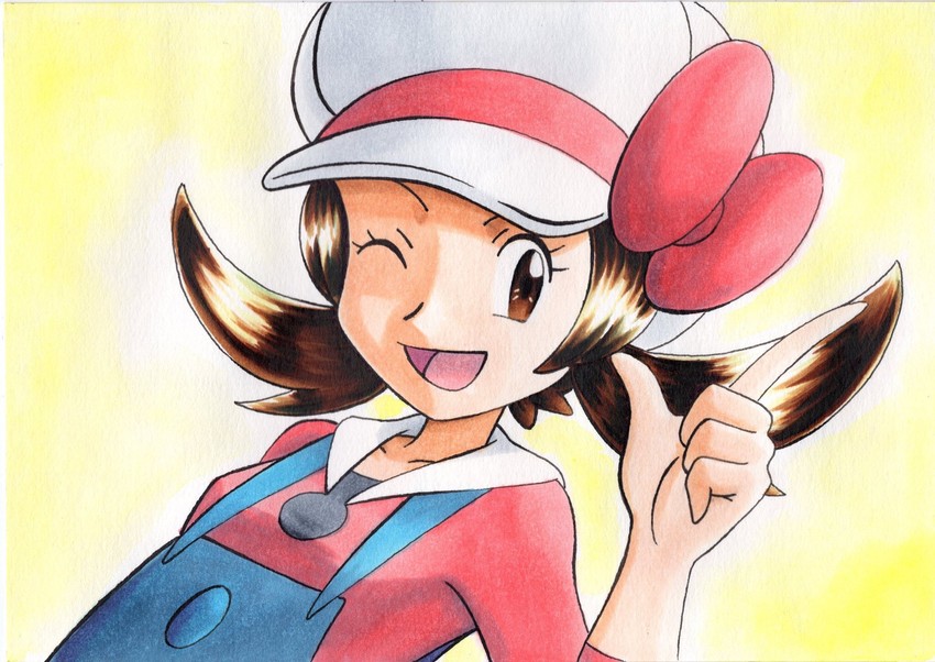 lyra (pokemon and 1 more) drawn by oka_mochi