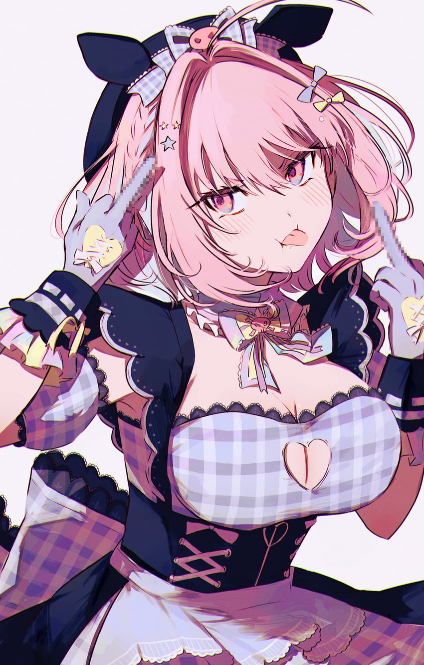 yumemi riamu (idolmaster and 2 more) drawn by hamachamu