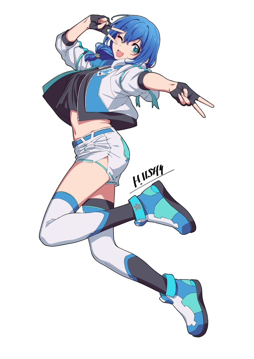 senno inori (senno inori project) drawn by ishii_hisao