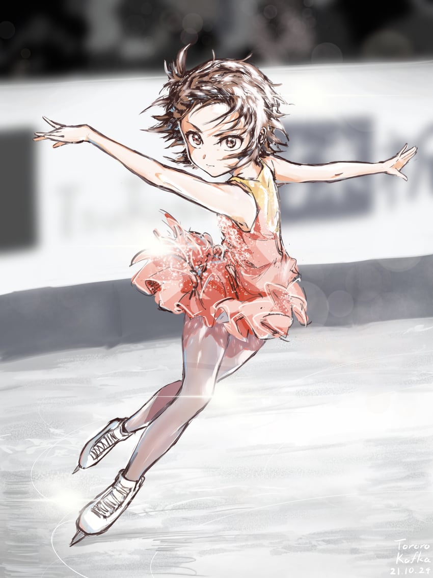 yuitsuka inori (medalist) drawn by tororo_kafka