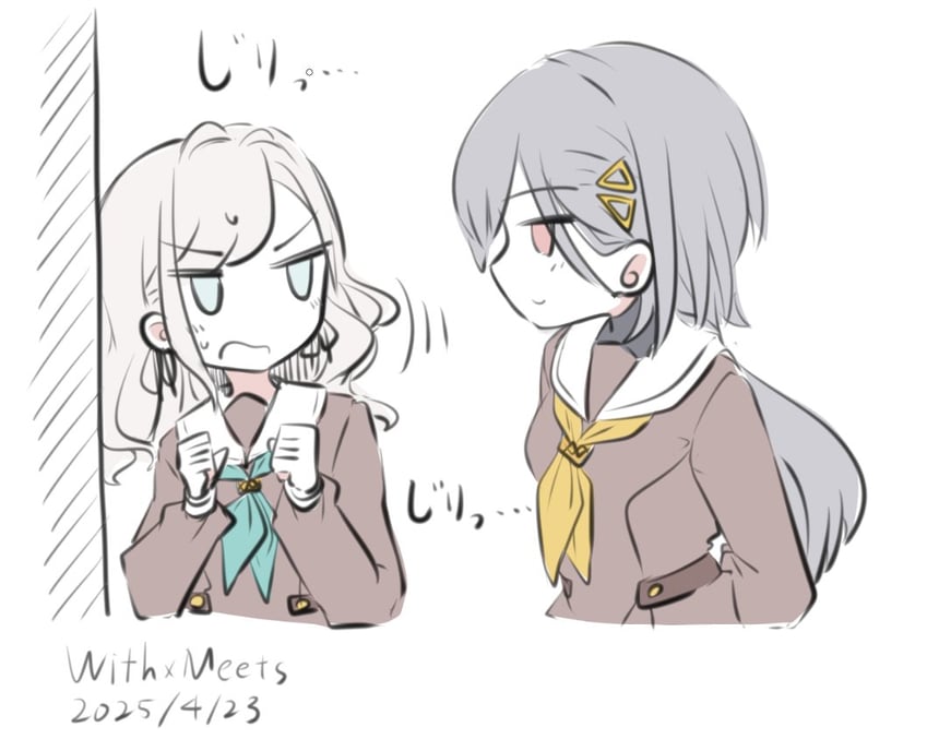 ceras yanagida lilienfeld and katsuragi izumi (love live! and 1 more) drawn by sio_pasta