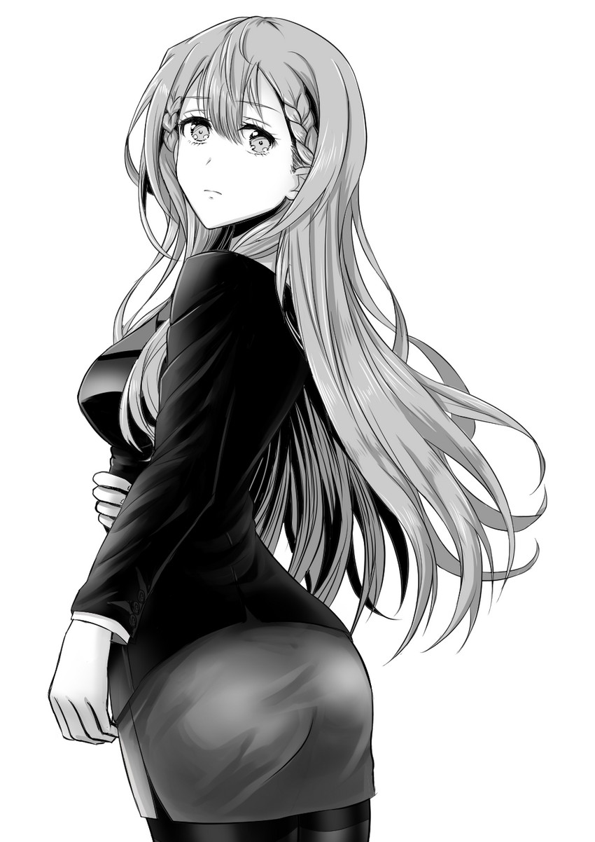 kirisu mafuyu (bokutachi wa benkyou ga dekinai) drawn by rintarou_(puuy4825)