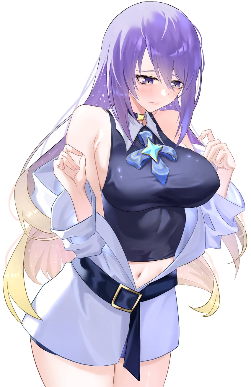 moona hoshinova (hololive and 1 more) drawn by mahiruuu
