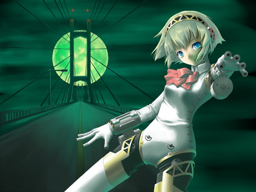 aigis (persona and 1 more) drawn by f2_(yuuki610709)