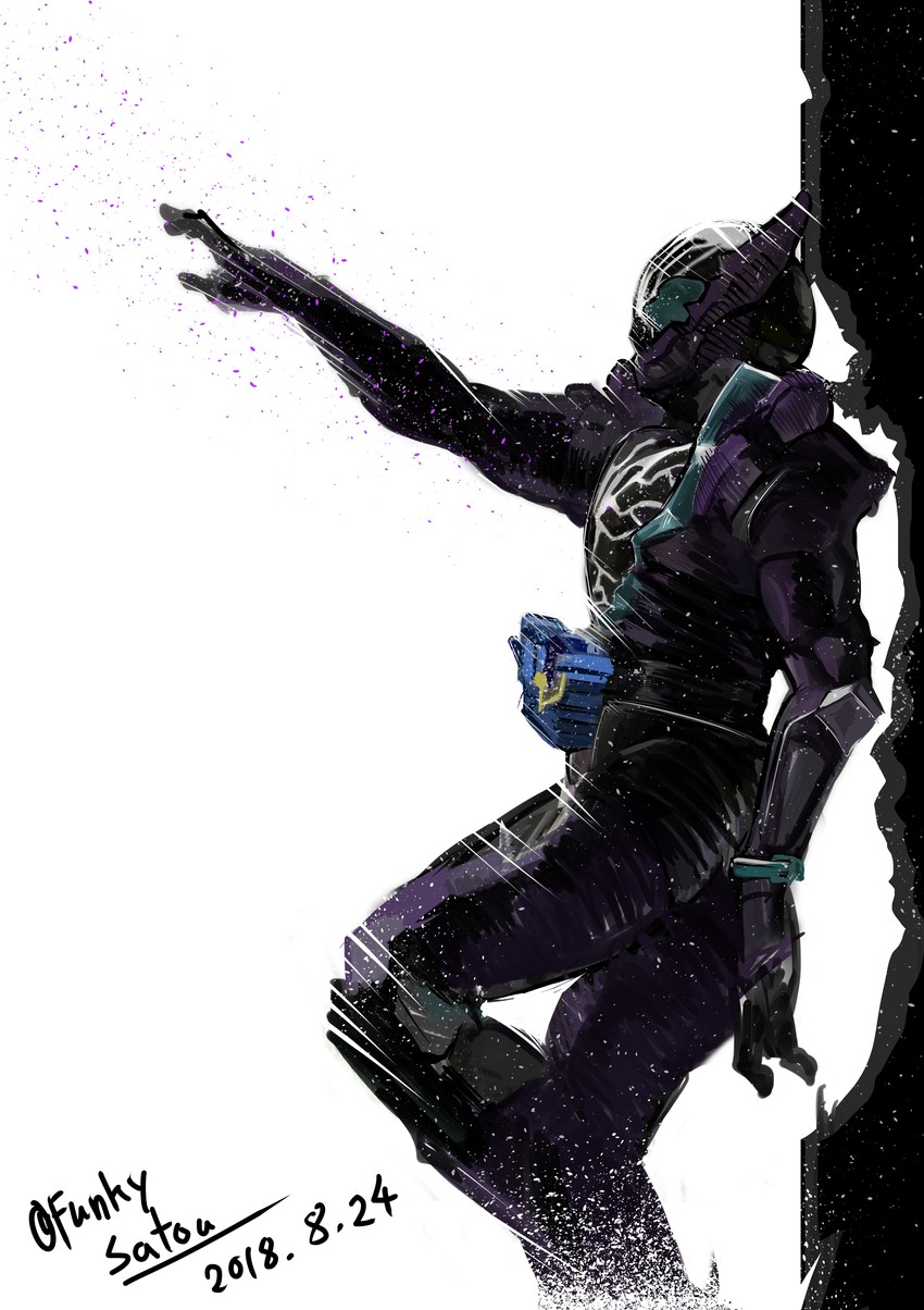 kamen rider rogue and himuro gentoku (kamen rider and 1 more) drawn by funkysatou