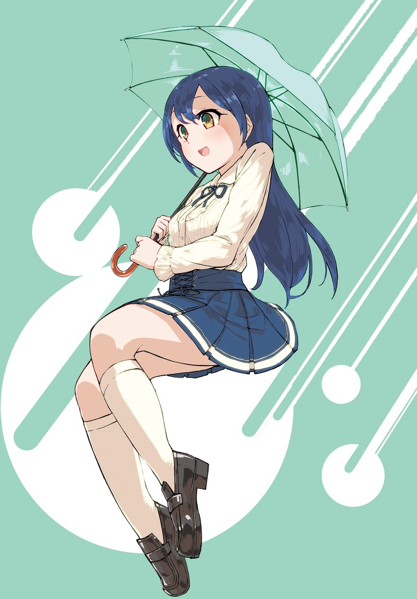 sonoda umi (love live! and 1 more) drawn by goe_(g-o-e)