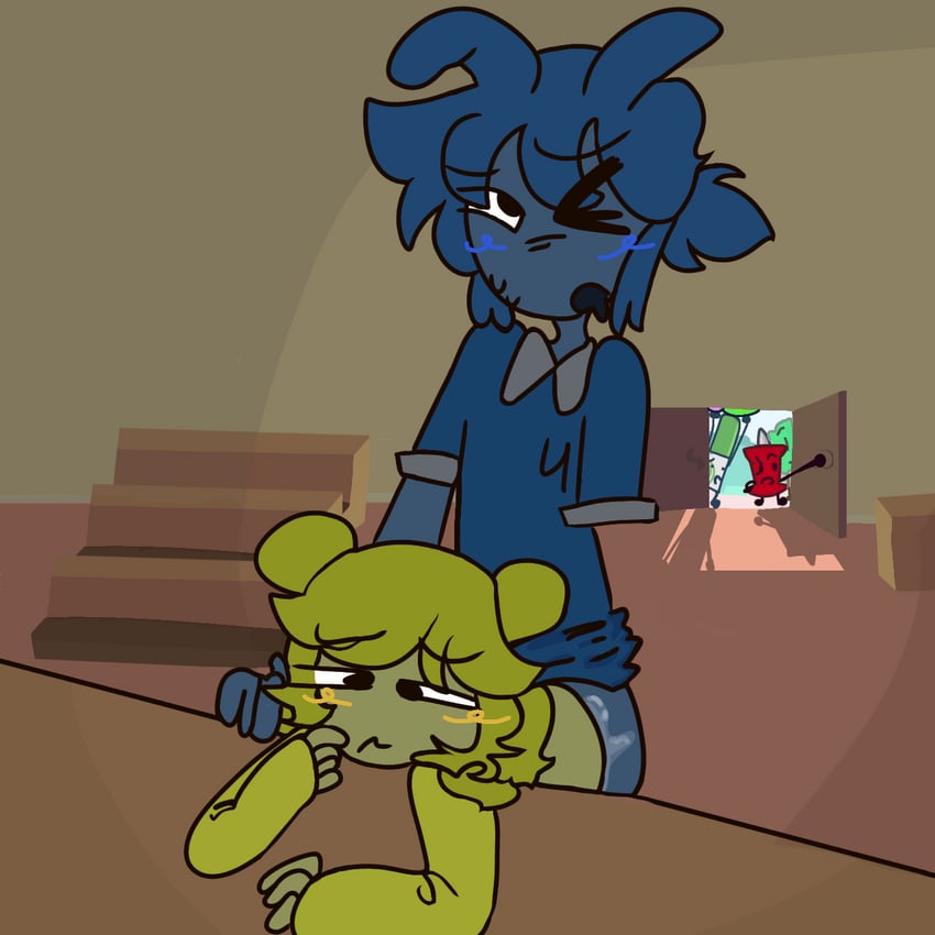 four, x, tree, pin, and marker (battle for dream island)