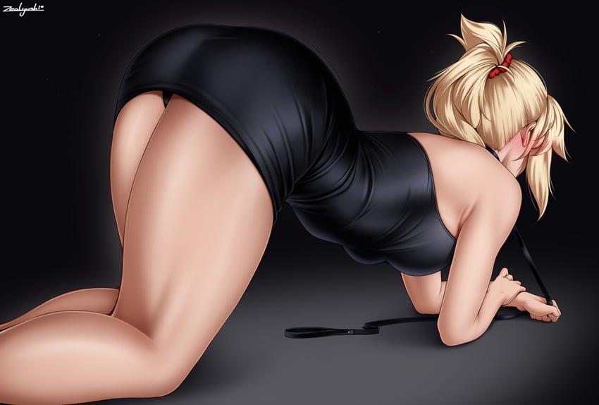 mordred (fate and 1 more) drawn by zealyush