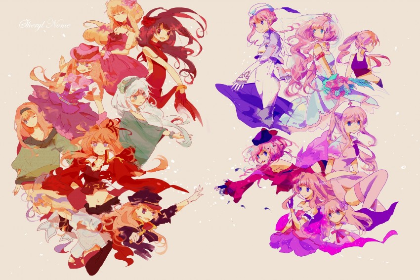 sheryl nome (macross and 3 more) drawn by ameyashii