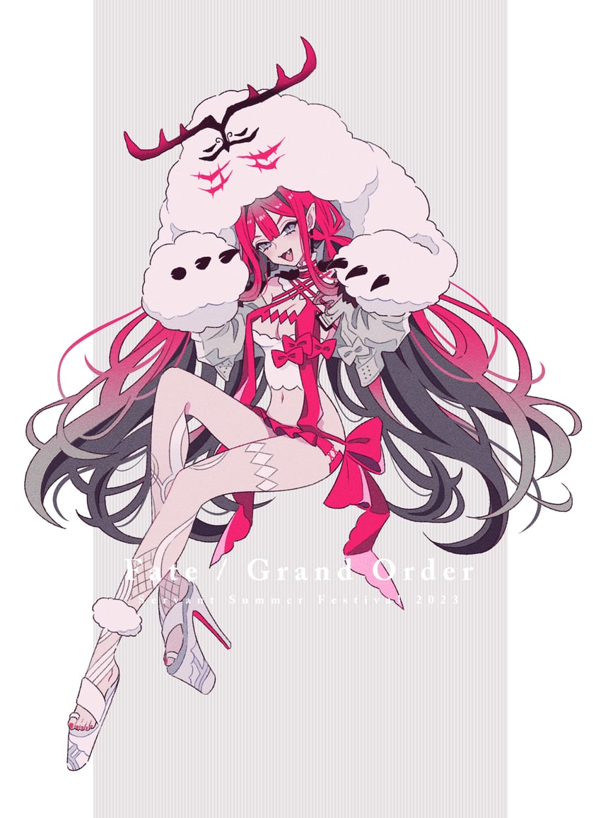 baobhan sith and cernunnos (fate and 1 more) drawn by mxixk