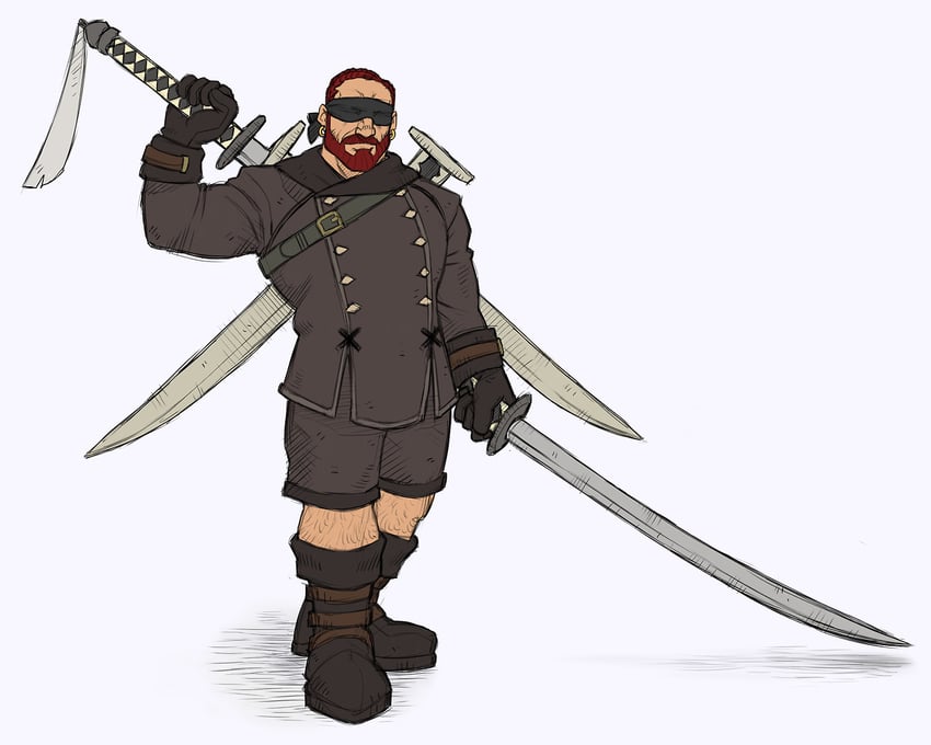 warrior of light, 9s, and franz (final fantasy and 3 more) drawn by growlygruntz