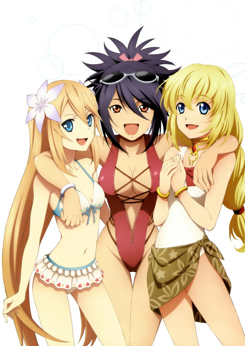 colette brunel, fujibayashi sheena, and marta lualdi (tales of and 2 more) drawn by lady-marta-lualdi