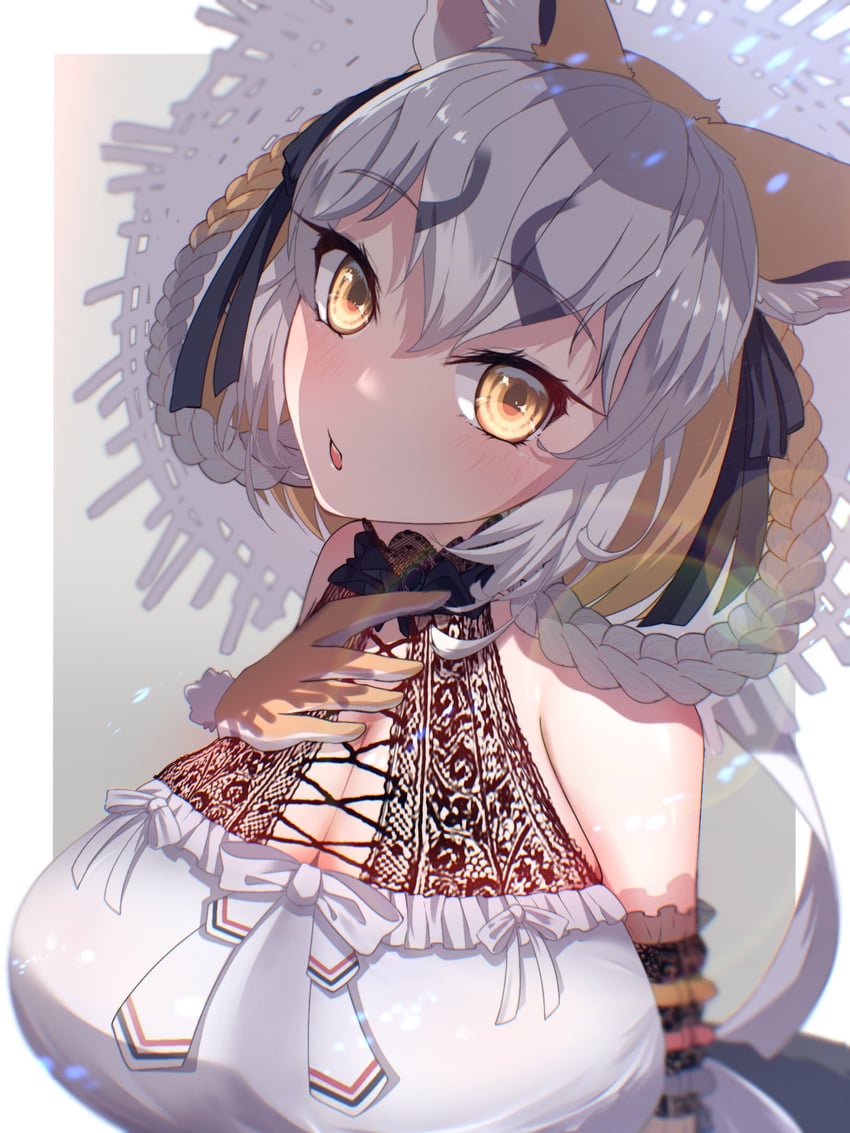 island fox (kemono friends and 1 more) drawn by sarutori