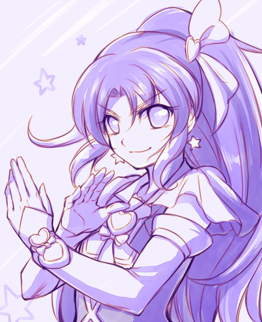 hikawa iona and cure fortune (precure and 1 more) drawn by arakawa_tarou