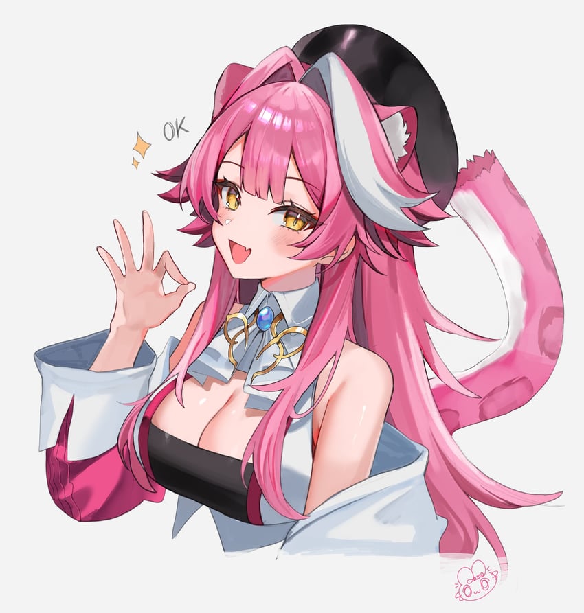 raora panthera (hololive and 1 more) drawn by raora_panthera_(artist)