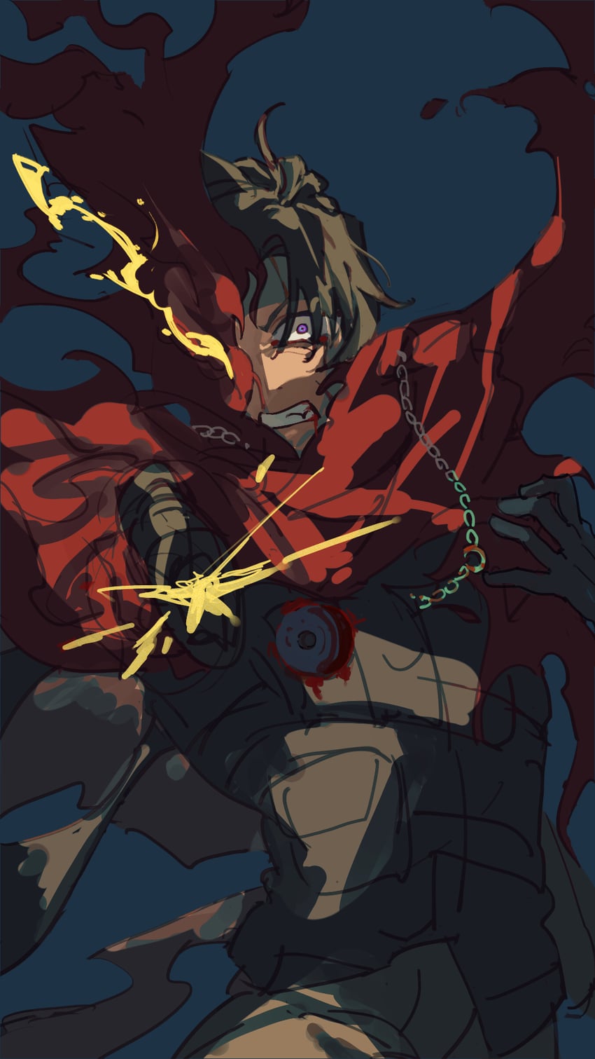 heathcliff (project moon and 1 more) drawn by baihuahua5441