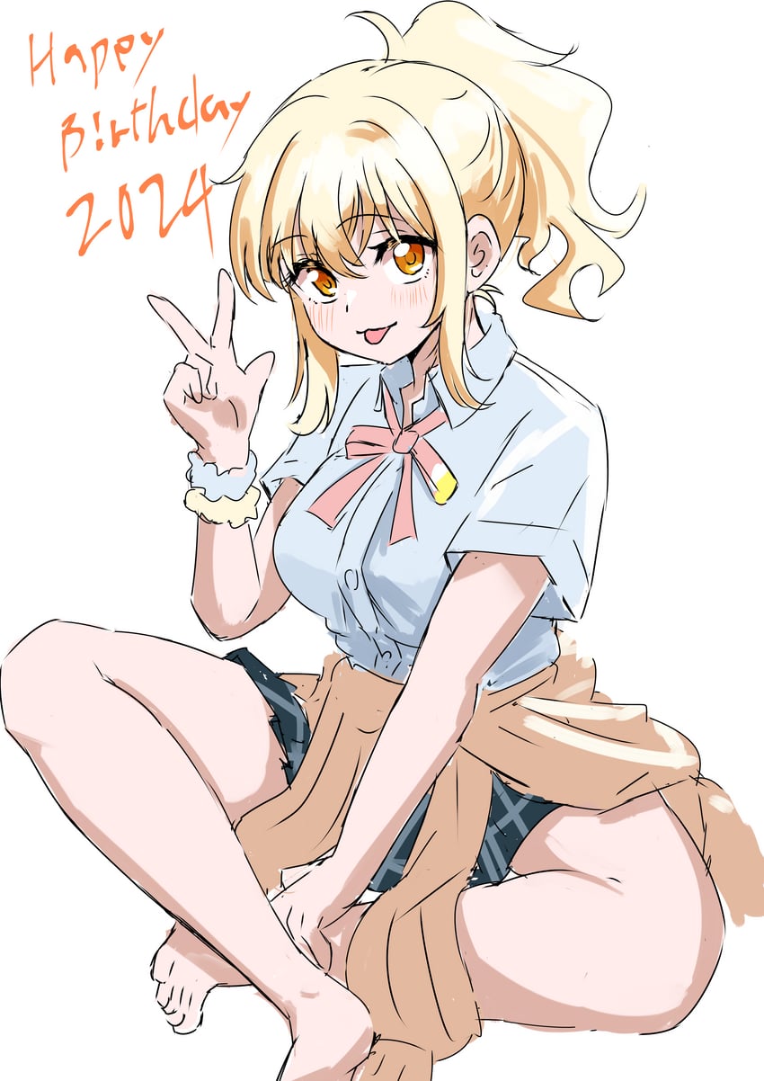 miyashita ai (love live! and 1 more) drawn by ereka
