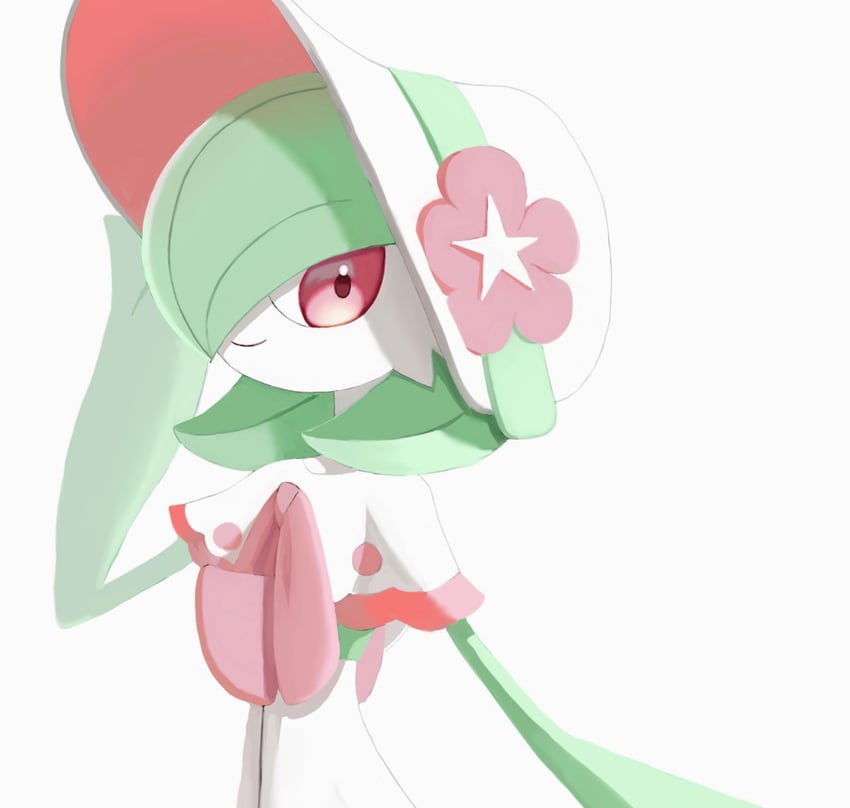 gardevoir (pokemon and 1 more) drawn by mogu_(mogu_mogu_um)