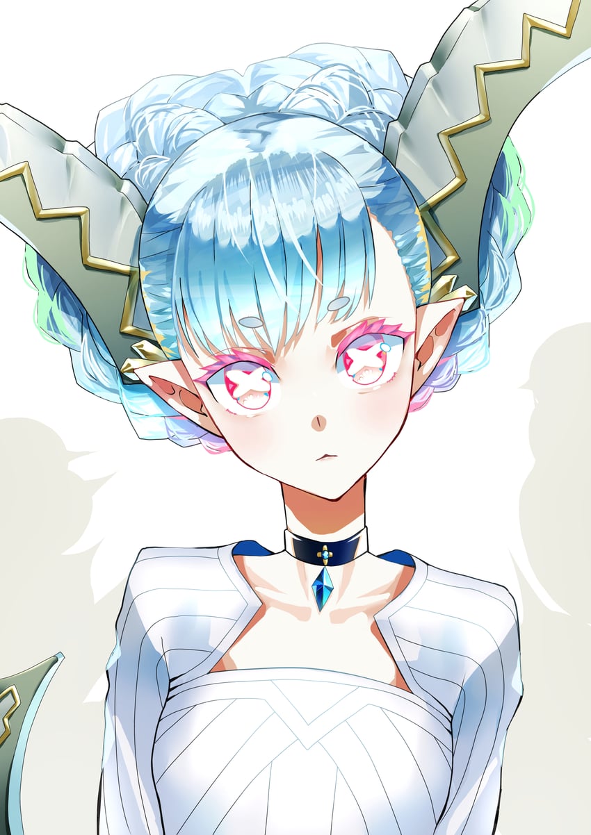 tiamat and larva tiamat (fate and 1 more) drawn by outerrace_ik