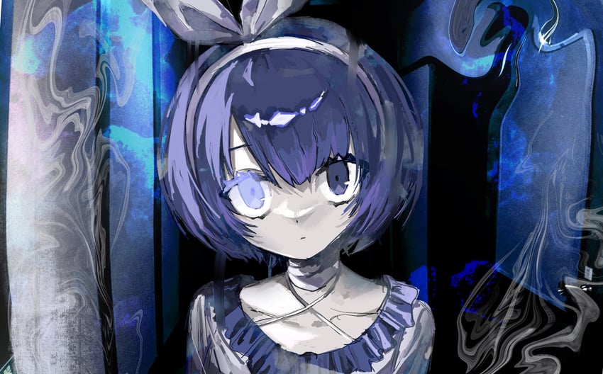 unnamed girl (indie utaite and 1 more) drawn by oqo_808