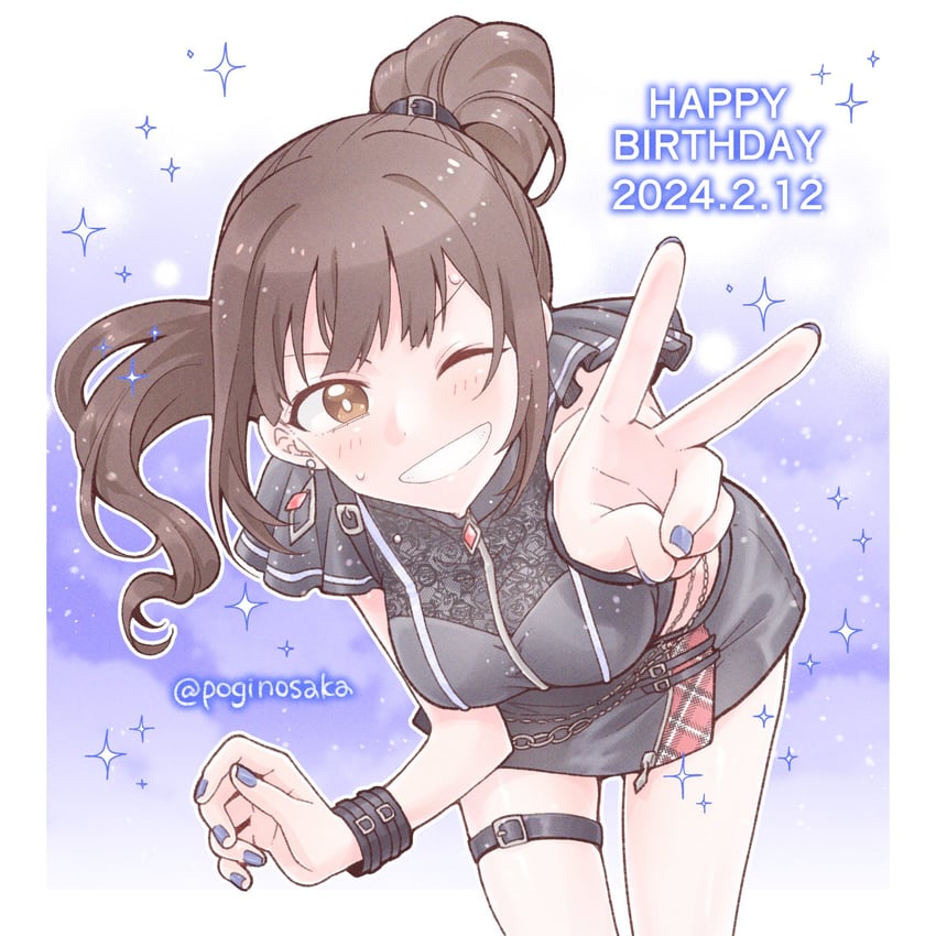 yokoyama nao (idolmaster and 1 more) drawn by pogii