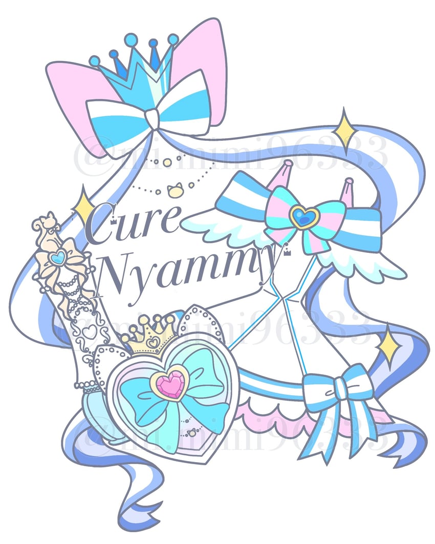 cure nyammy (precure and 1 more) drawn by mimimi96333