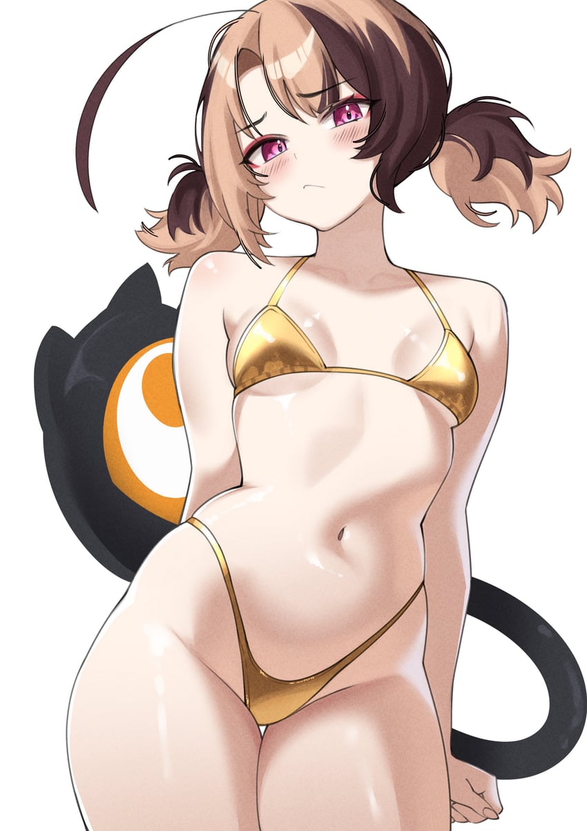 gigi murin (hololive and 1 more) drawn by rainenleaf