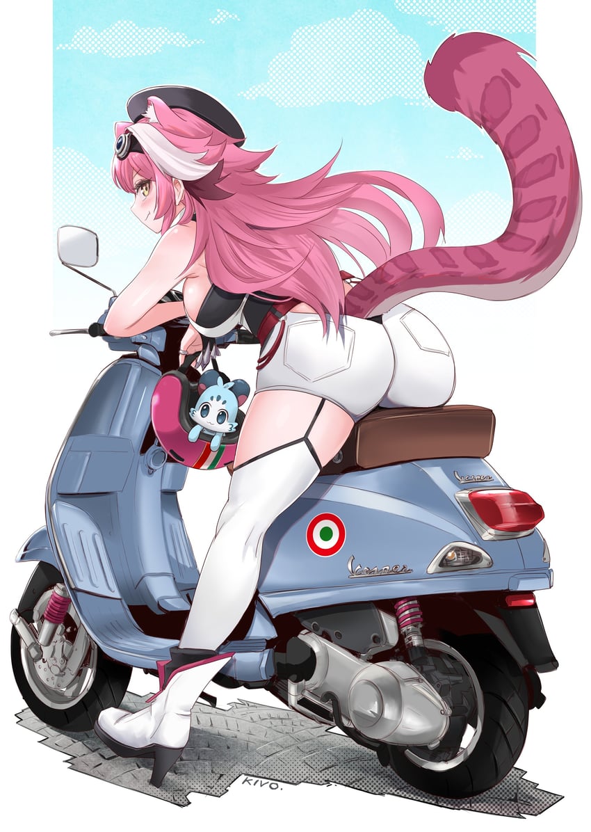 raora panthera and chattino (hololive and 1 more) drawn by kivo