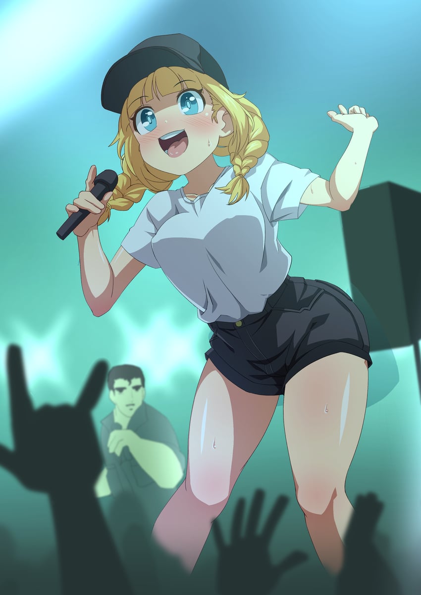 abe takakazu and tsukimi eiko (kuso miso technique and 1 more) drawn by k_hyeonee