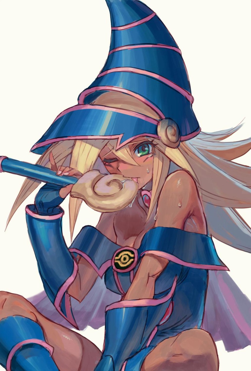 dark magician girl (yu-gi-oh!) drawn by washi_no_tosaka