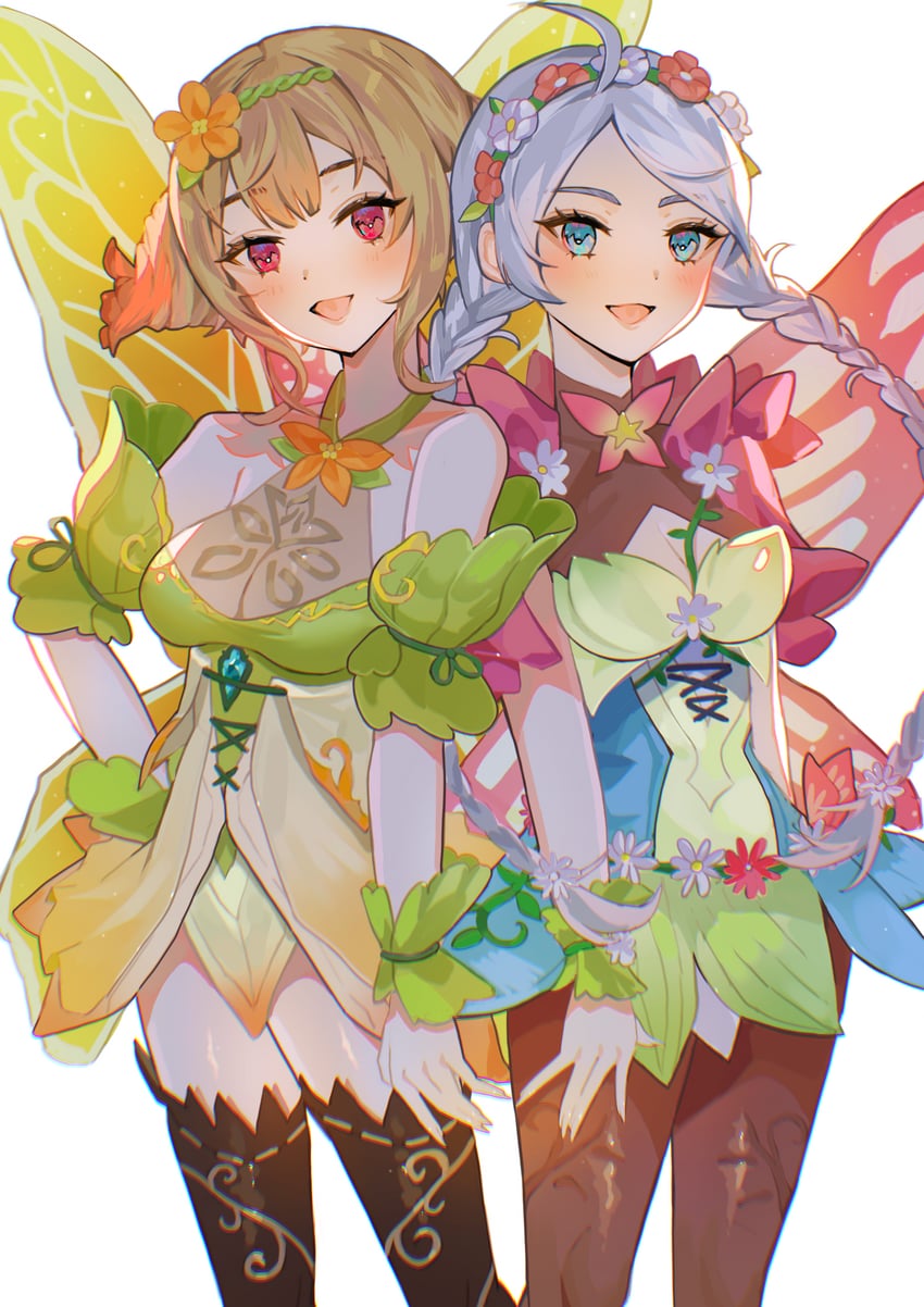 nina and peony (fire emblem and 2 more) drawn by mariirasuto7