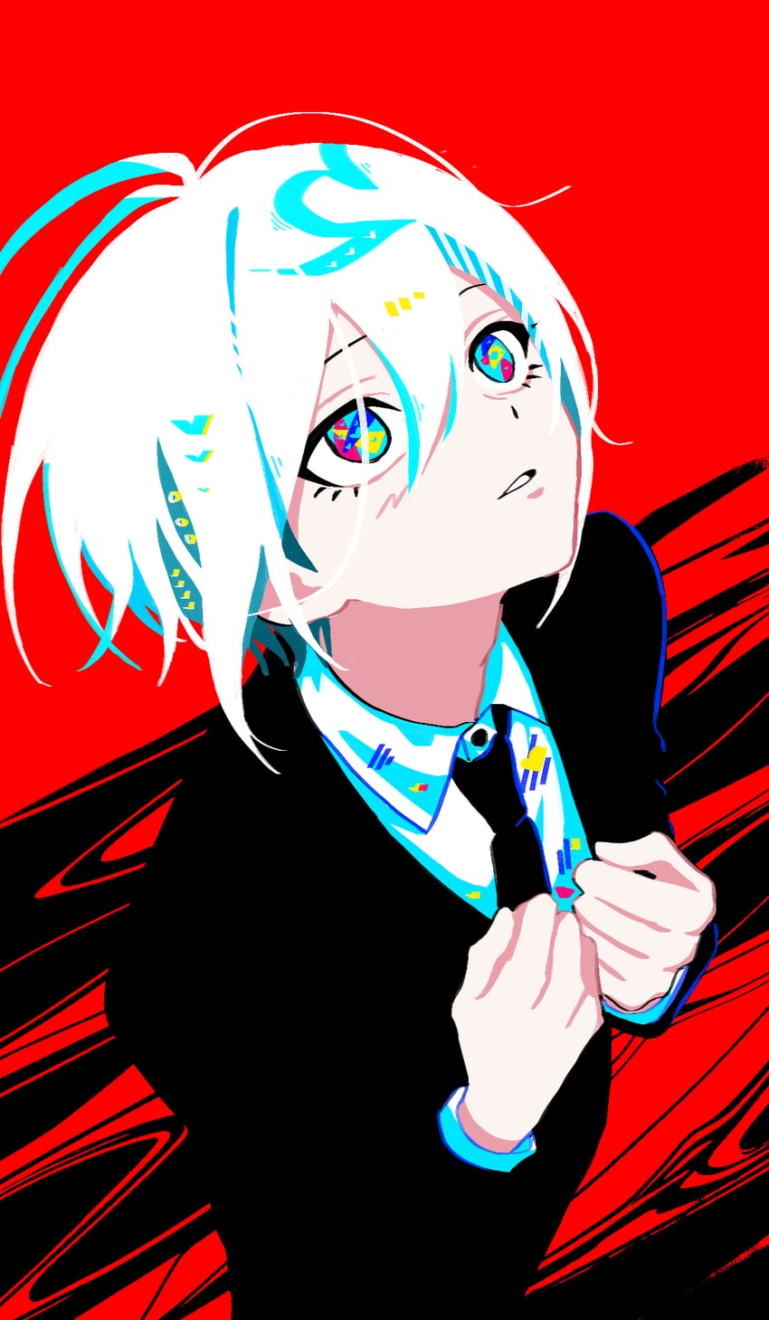 saihara shuichi (danganronpa and 1 more) drawn by torutisuto