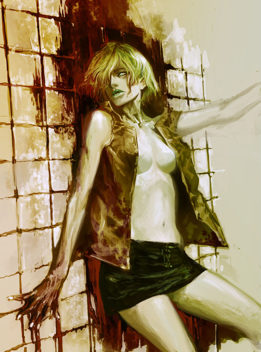heather mason (silent hill and 1 more) drawn by ikeda_masateru