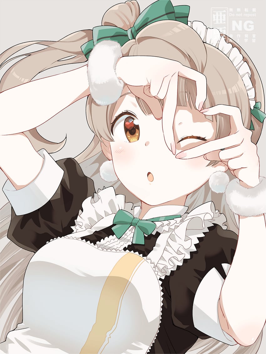 minami kotori (love live! and 1 more) drawn by aguri_(aguri0406-aoi)