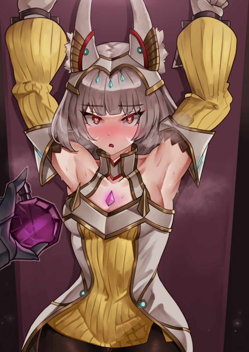 nia (xenoblade chronicles and 1 more) drawn by yotsuha_uni