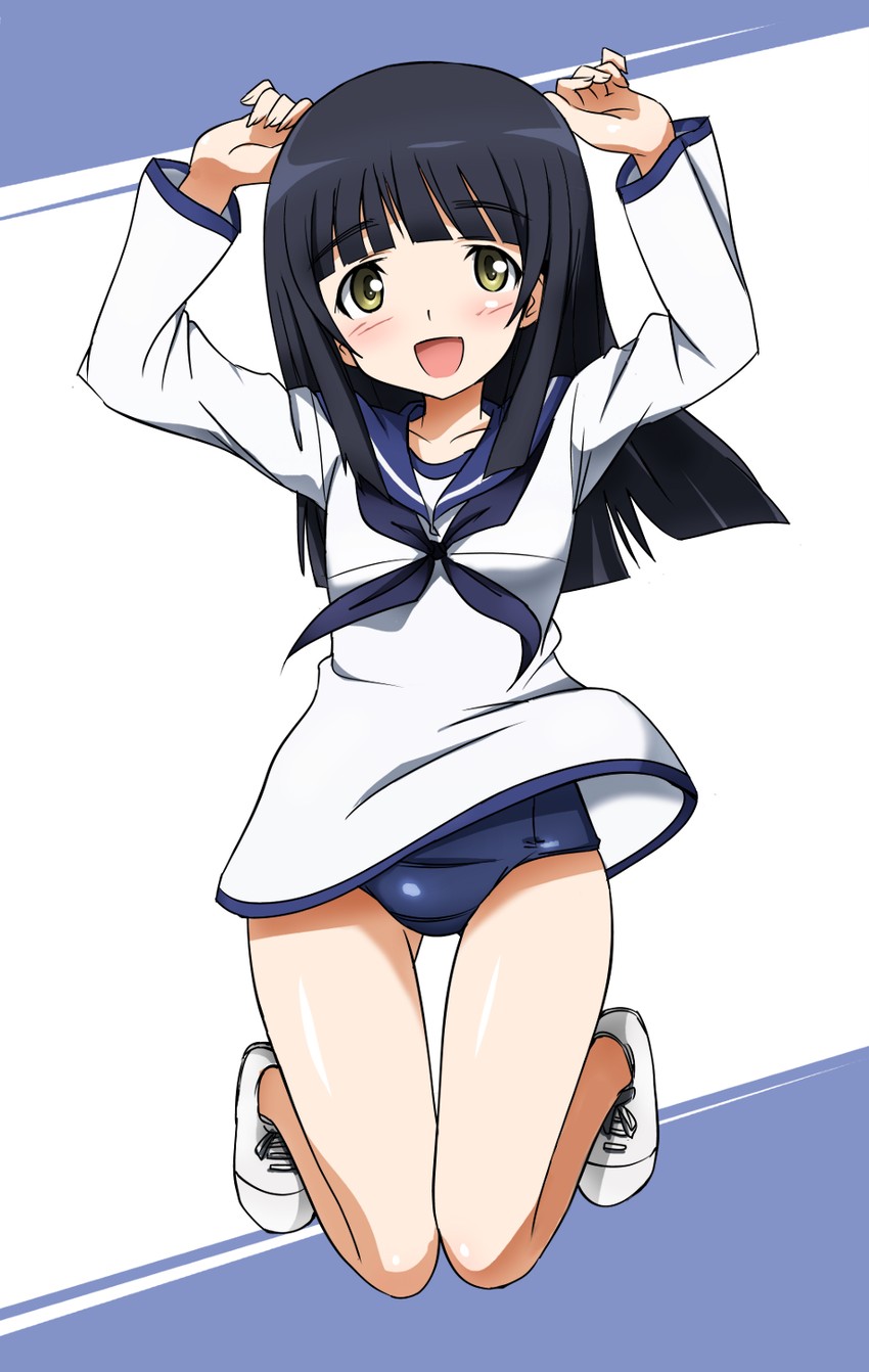 yamakawa michiko (world witches series and 1 more) drawn by tokiani
