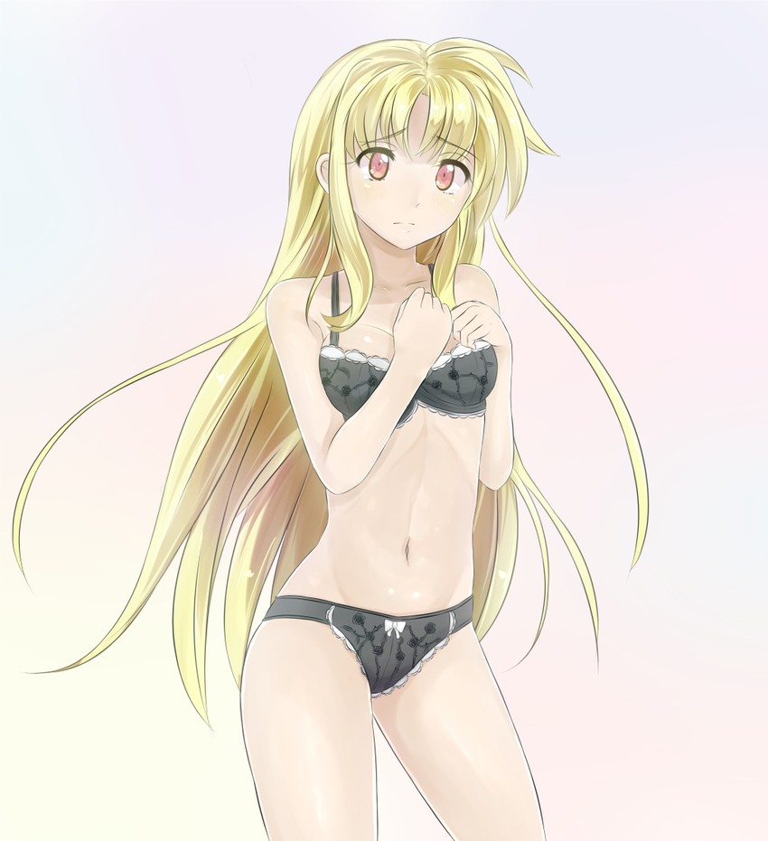 fate testarossa (lyrical nanoha and 1 more) drawn by sonyntendo