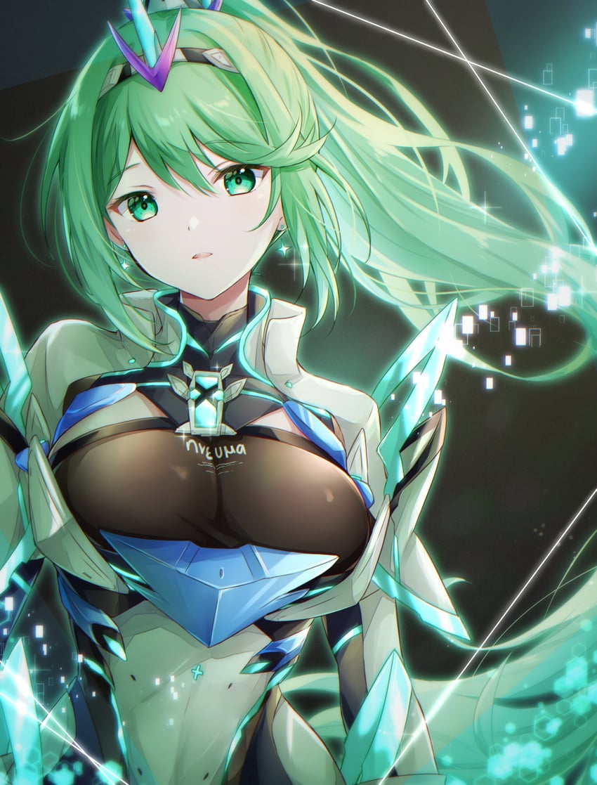 pneuma (xenoblade chronicles and 1 more) drawn by ui_frara