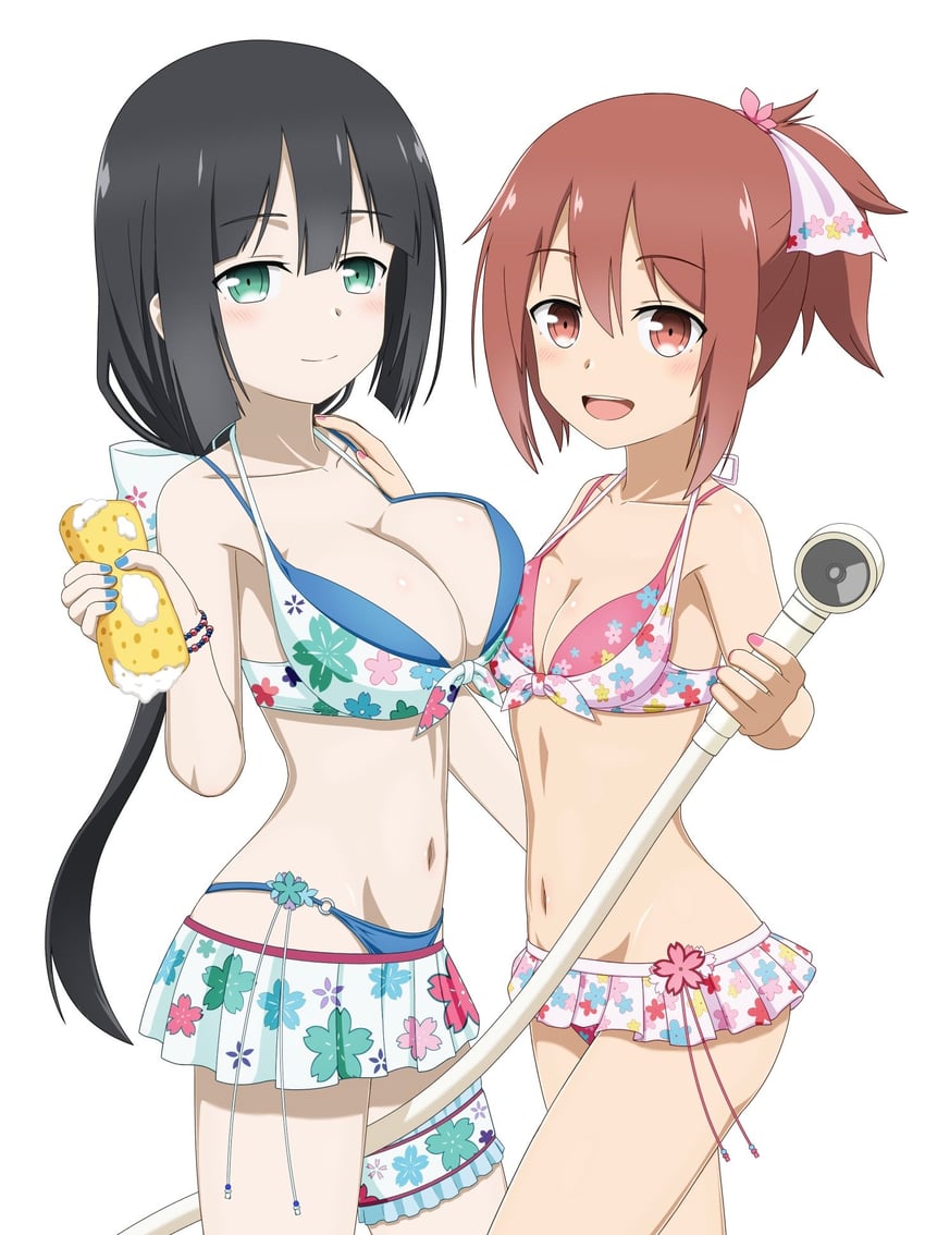 yuuki yuuna and tougou mimori (yuusha de aru and 1 more) drawn by titus_mirror