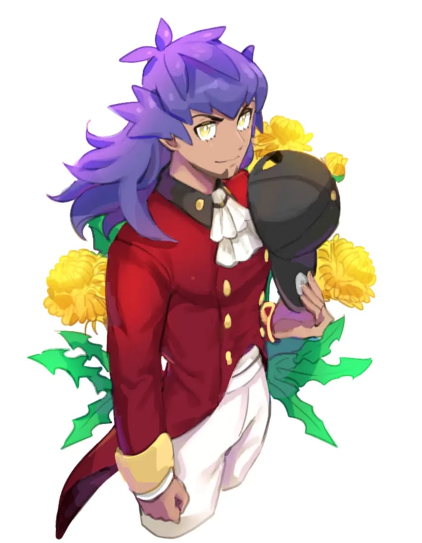 leon (pokemon and 1 more) drawn by dede_(qwea_00000)