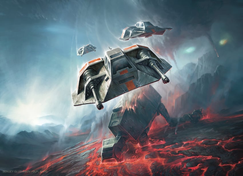 star wars and 1 more drawn by sergey_glushakov