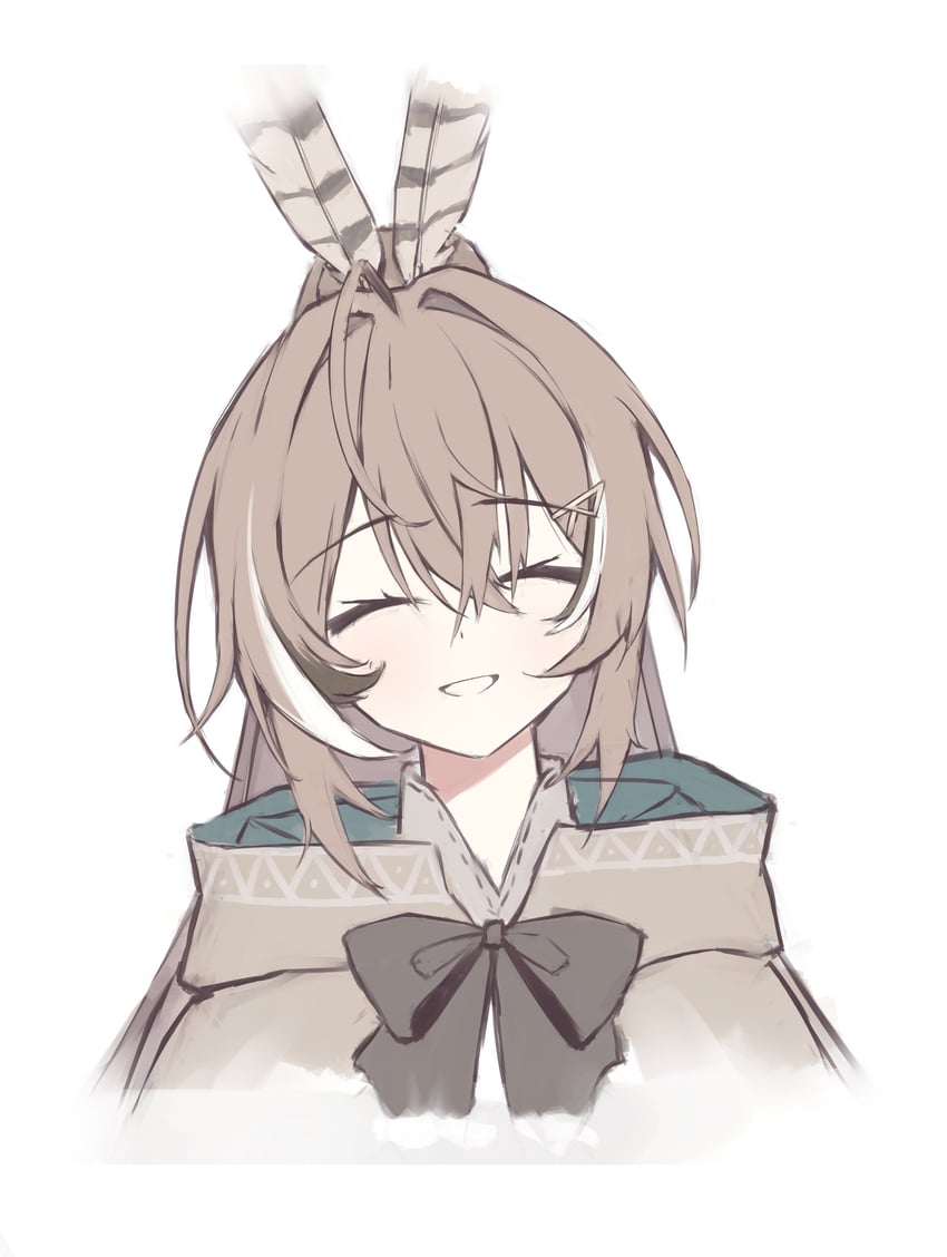 nanashi mumei (hololive and 1 more) drawn by saltdcrmell