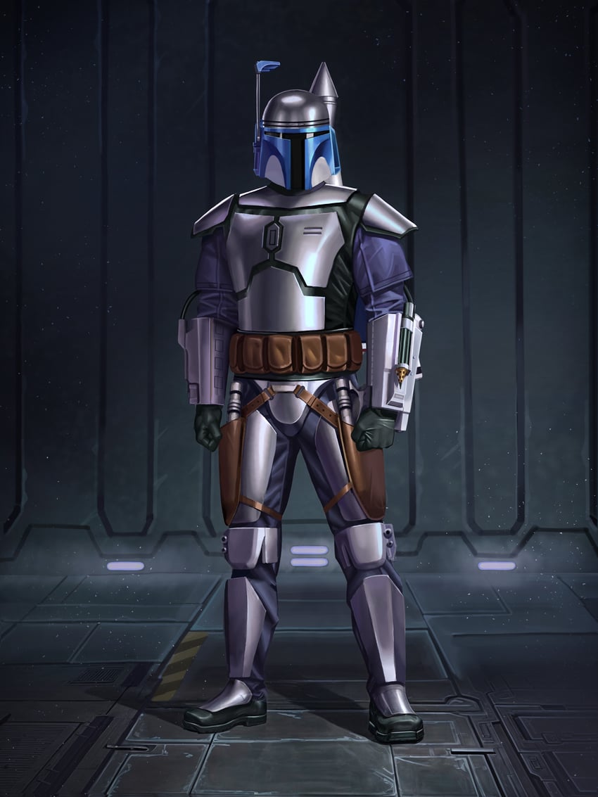 jango fett (star wars and 1 more) drawn by audia_pahlevi