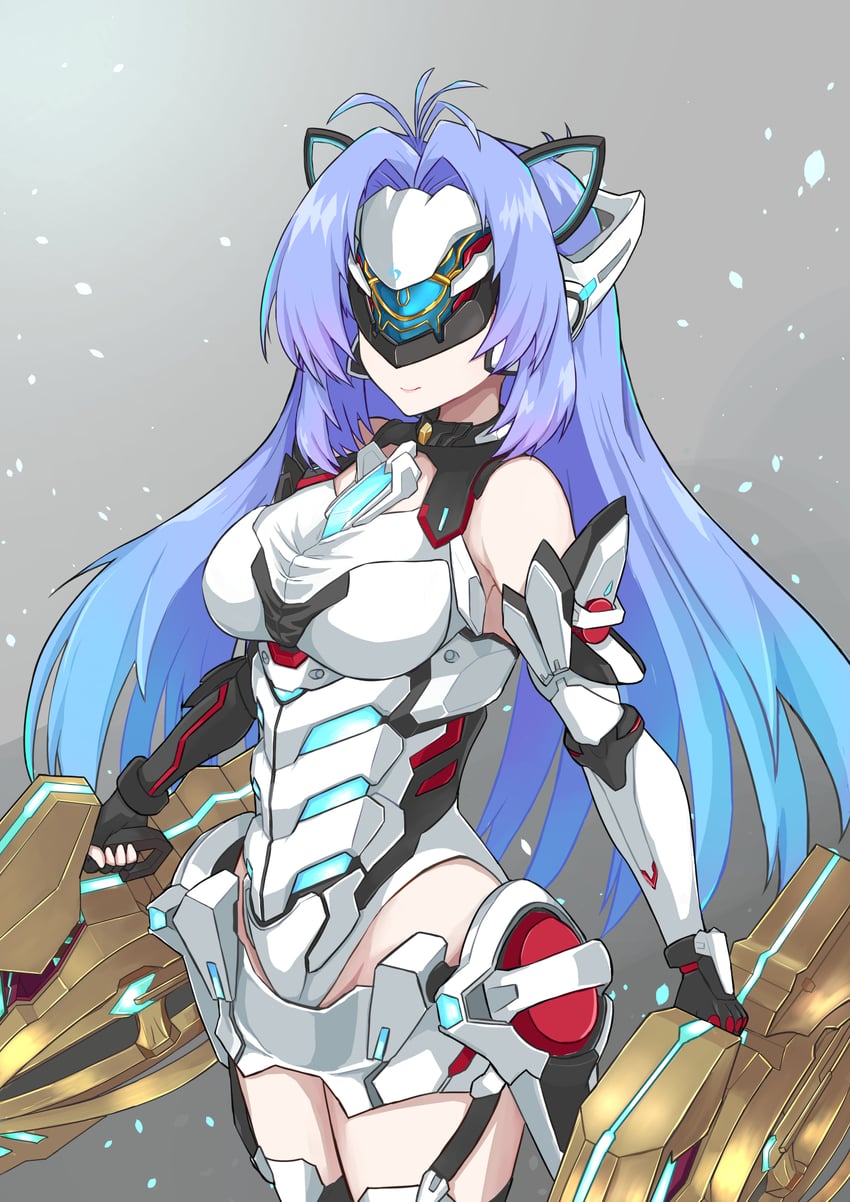 kos-mos and kos-mos re: (xenoblade chronicles and 1 more) drawn by makibane_(mkbane)