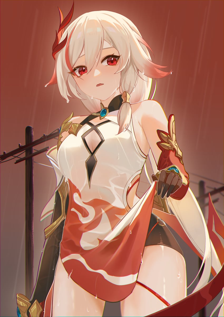 fu hua (honkai and 1 more) drawn by huang_tie_lin