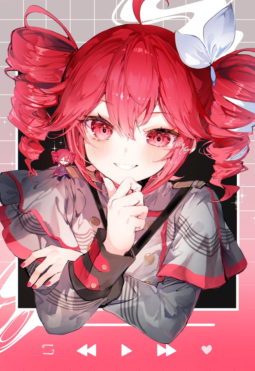 kasane teto (utau and 1 more) drawn by noyu_(noyu23386566)