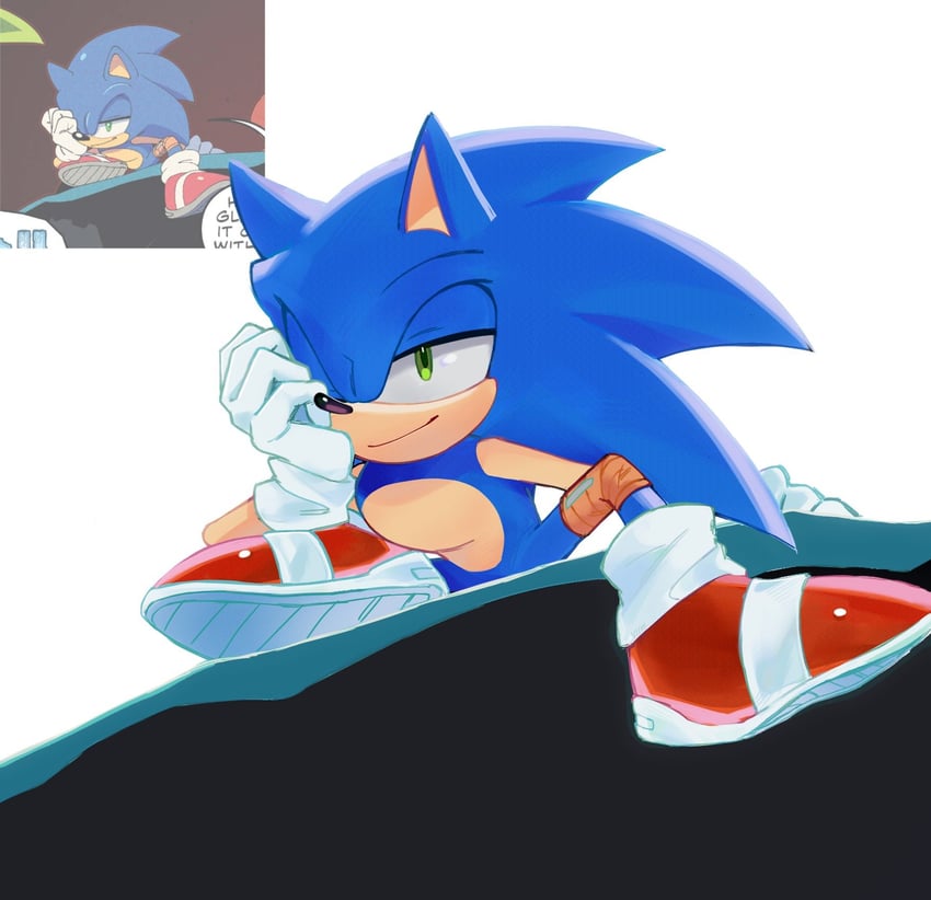 sonic the hedgehog (sonic and 1 more) drawn by dexter308917